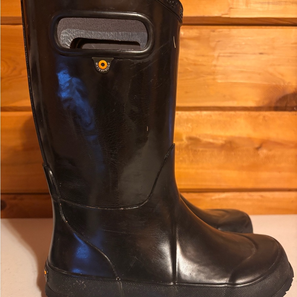 Bogs Black Kids Rain boots 13